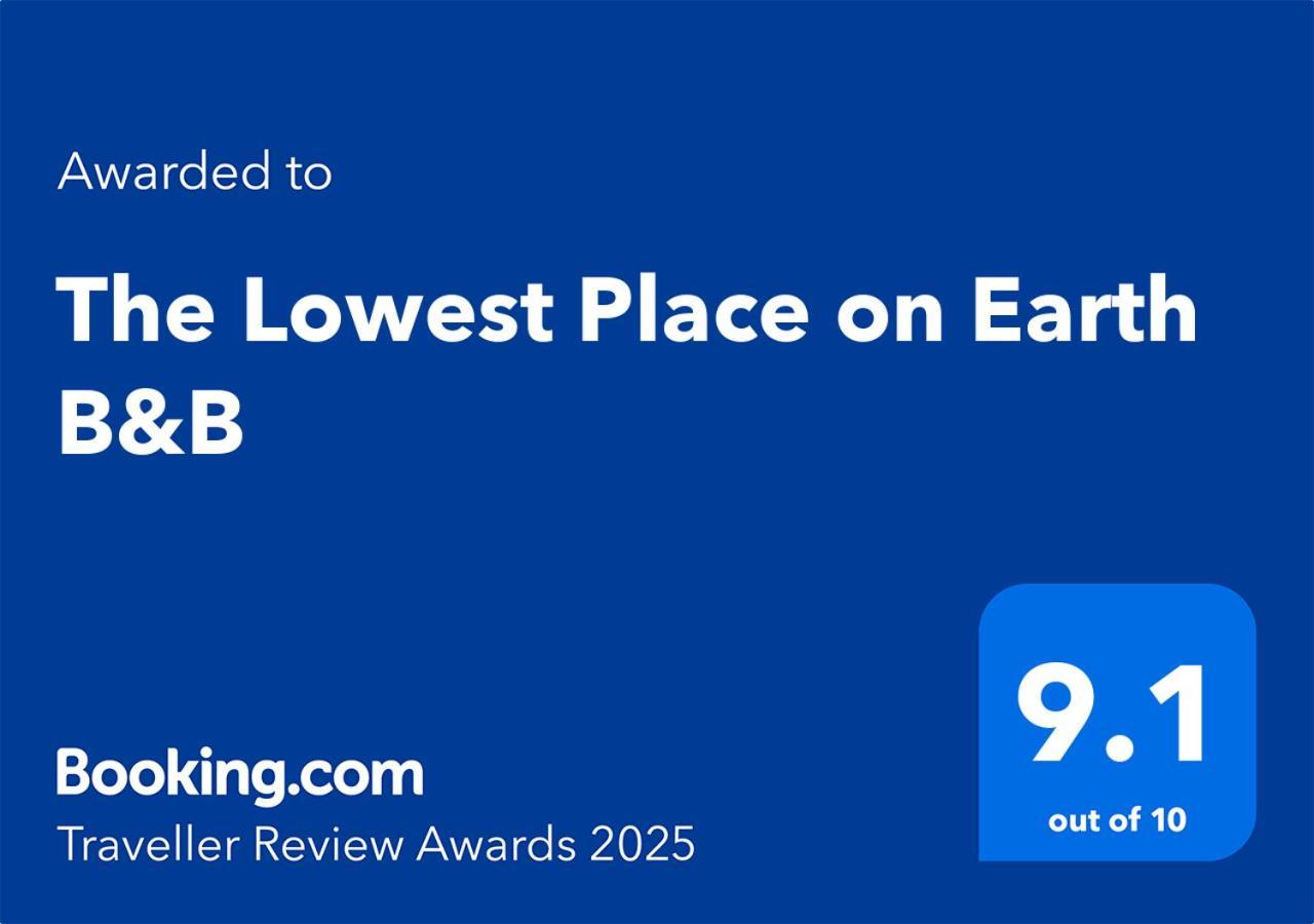 The Lowest Place On Earth B&B Neot HaKikar Buitenkant foto